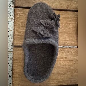 BNWT Haflinger Charisma Charcoal Slippers size 39 originally $110